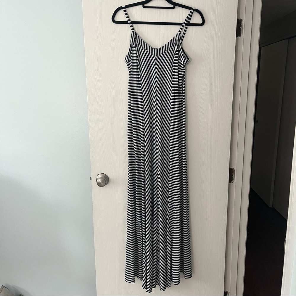 NWOT INC Striped Maxi Dress